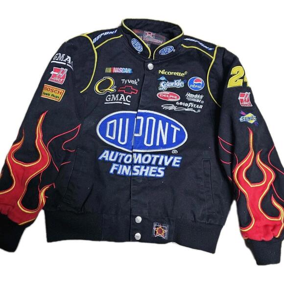 Other - Vintage Chase Authentic‎ Jeff Gordon Dupont NASCAR Jacket Size Youth 7/8